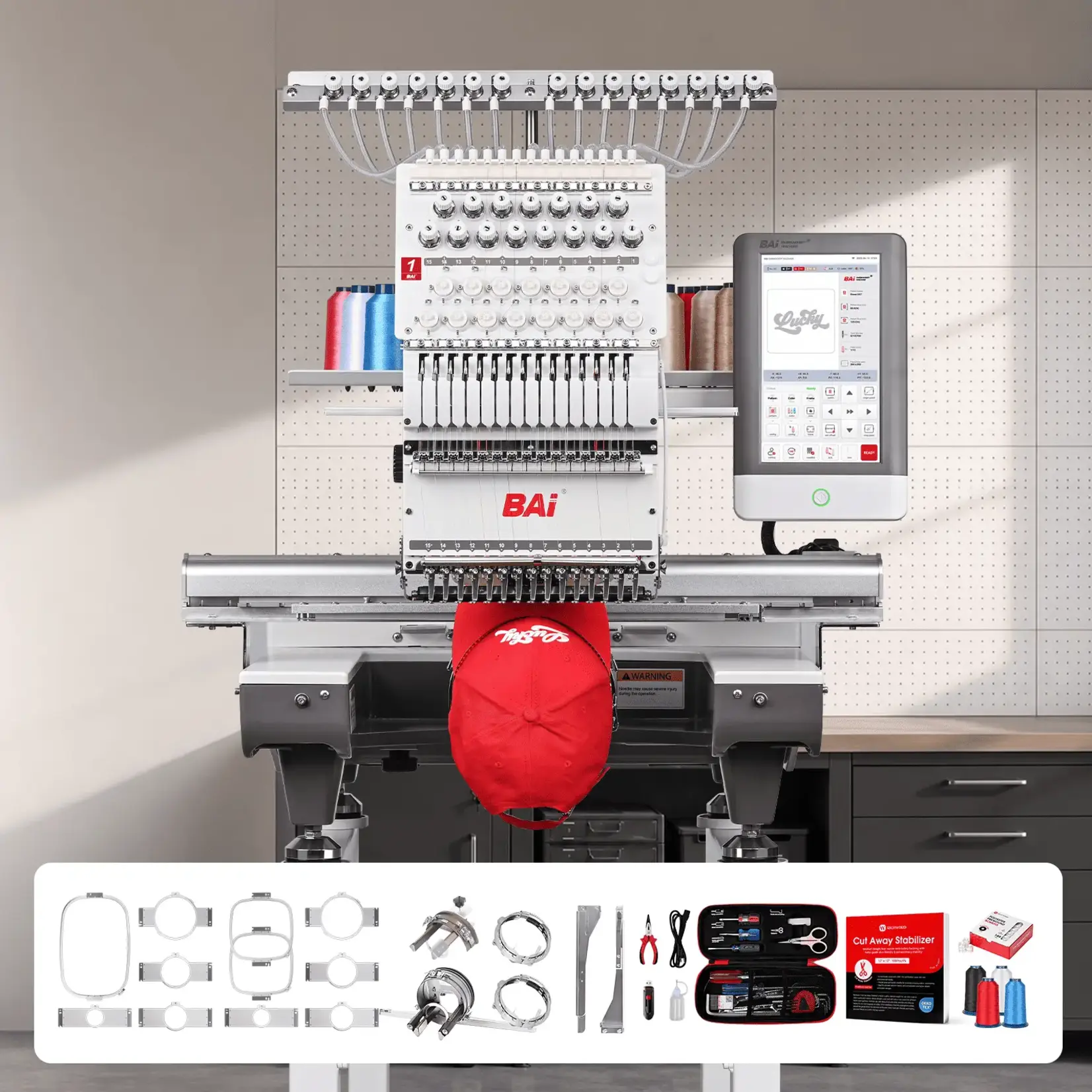 BAi THE MIRROR Multi-needle Embroidery Machine