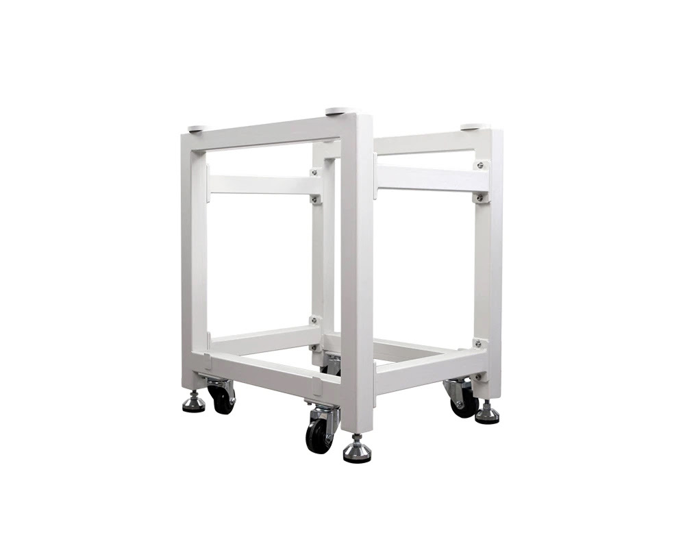 Heavy-duty steel support stand for BAi The Mirror