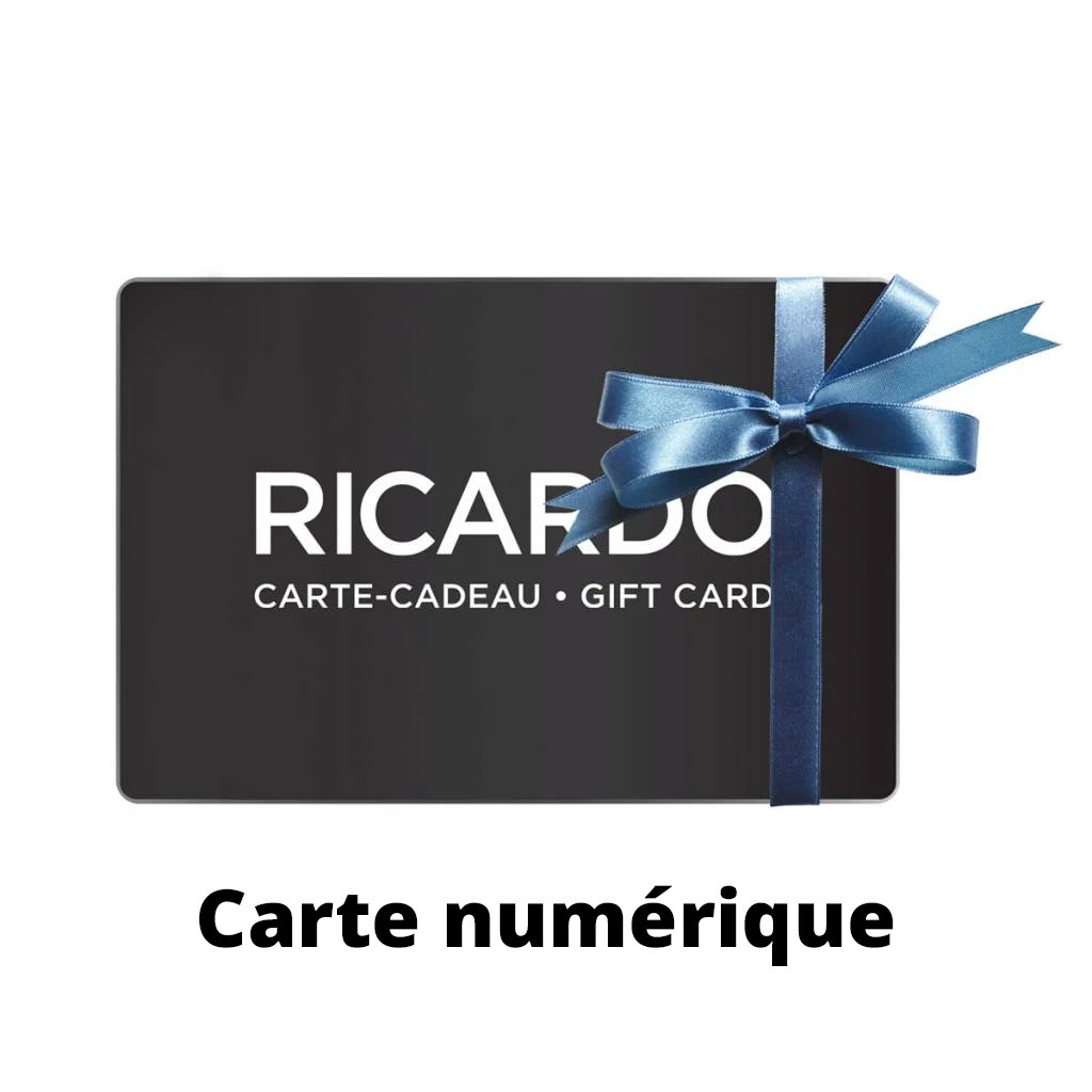 Carte-cadeau numérique RICARDO