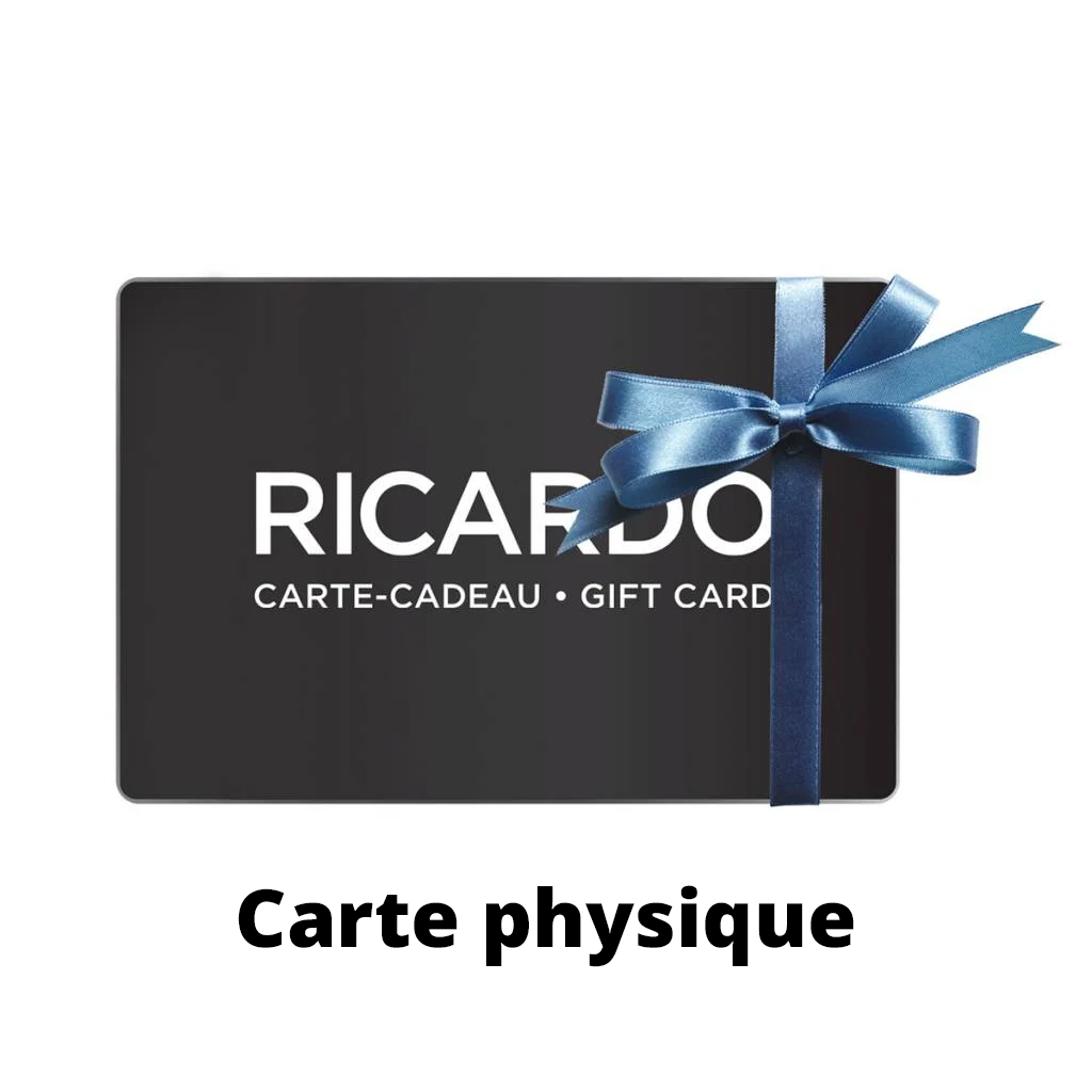 Carte-cadeau physique RICARDO